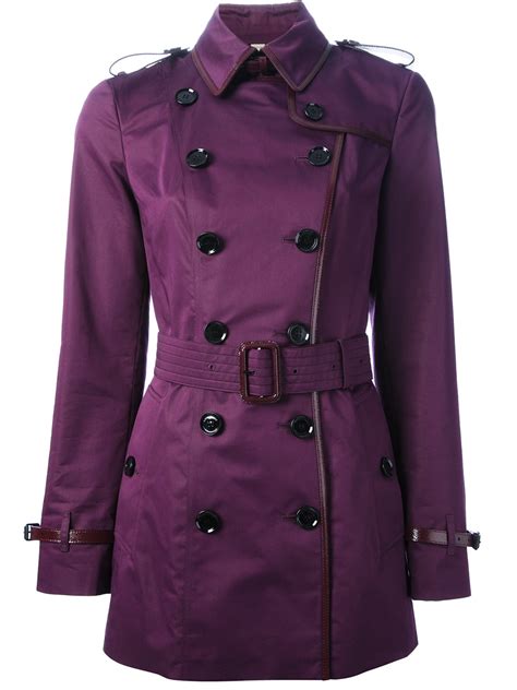 burberry london purple trench coat|burberrys vintage trench coat.